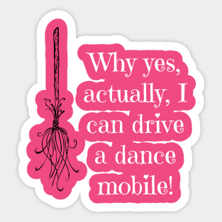 Dance Mobile Sticker